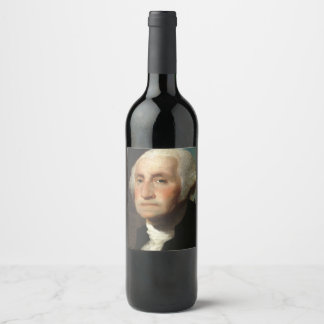 Etiqueta Para Botella De Vino George Washington Presidente