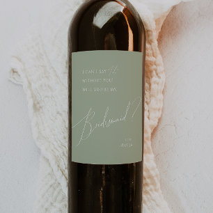 Etiqueta Para Botella De Vino Guión caprichoso   Propuesta de la Caminante Verde
