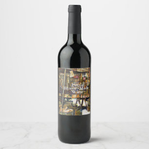Etiqueta Para Botella De Vino Hace que la creatividad brille con aún más fuerza