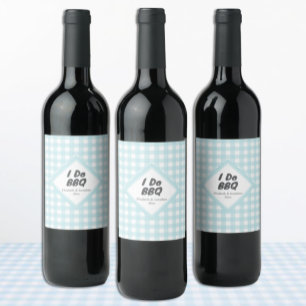 Etiqueta Para Botella De Vino Hago barbacoa