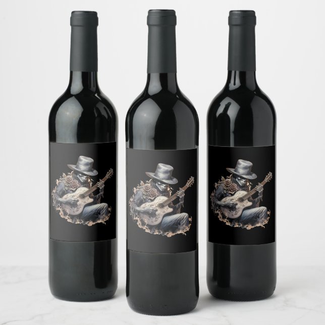 Etiqueta Para Botella De Vino Halloween Getränkeetiketten (Botellas)