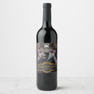 Etiqueta Para Botella De Vino "Hombre Más Interesante del Mundo" Personalizado