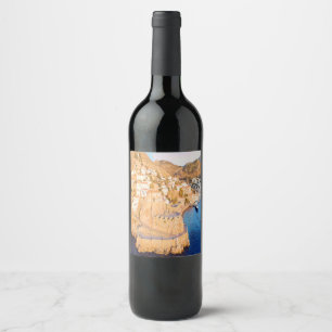Etiqueta Para Botella De Vino HYDRA - Castillo de Kavos - puerto