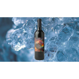 Etiqueta Para Botella De Vino Ilustracion Esfera