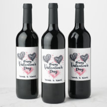 Ilustraciones de corazón artístico me gris San Val