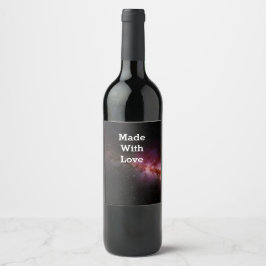 Etiqueta Para Botella De Vino Imagen del universo