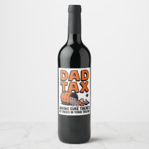 Etiqueta Para Botella De Vino Impuesto a papá: Asegurarse de que no hay trucos e