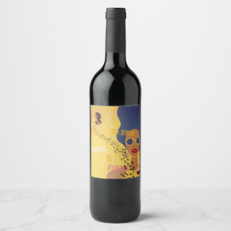 Etiqueta Para Botella De Vino Inspiración en Grapejuice