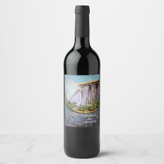 Etiqueta Para Botella De Vino Joya de Oakland de Oakland.Style