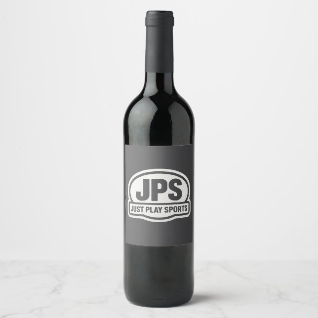ETIQUETA PARA BOTELLA DE VINO JPS  (Anverso)
