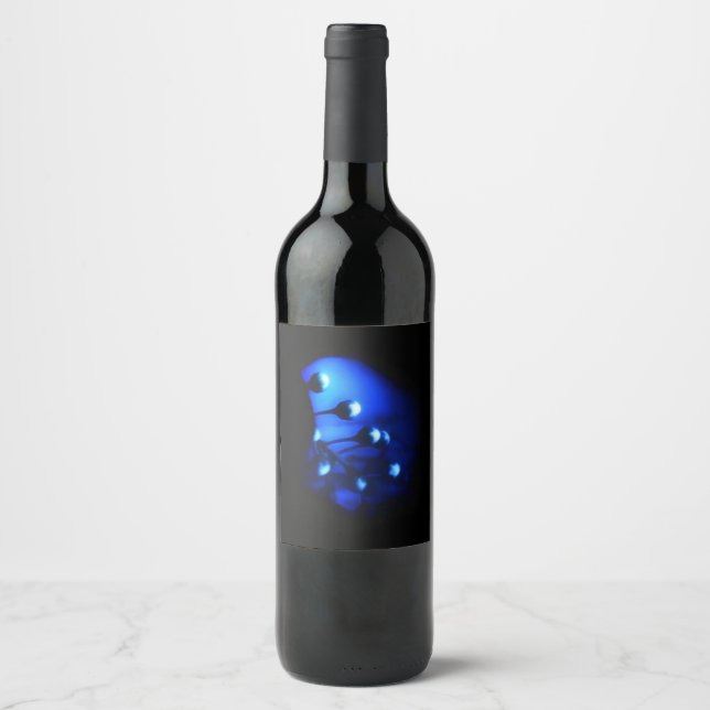 Etiqueta Para Botella De Vino Kate (Anverso)