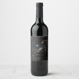 Etiqueta Para Botella De Vino La primera visión profunda de campo del universo d