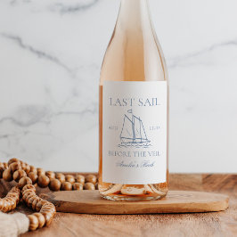 Etiqueta Para Botella De Vino La Última Vela Antes Del Fin De Semana De La Bache