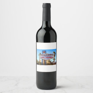 Etiqueta Para Botella De Vino Las Vegas