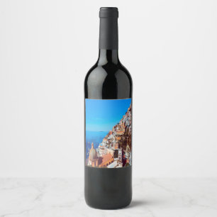 Etiqueta Para Botella De Vino ldp POSITANO - Costa Amalfitana - Panorama
