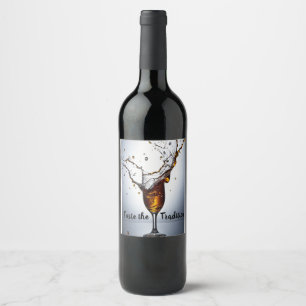 Etiqueta Para Botella De Vino Licor mágico en miniatura