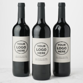 Etiqueta Para Botella De Vino Logotipo de personalizado Promoción de empresas