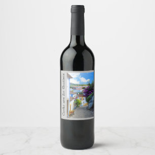 Etiqueta Para Botella De Vino ¡Los corchos son para Quitters!