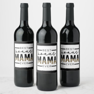 Etiqueta Para Botella De Vino Los mejores regalos de la mamá para la mamá