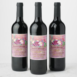 Etiqueta Para Botella De Vino lot d'étiquettes pour bocaux