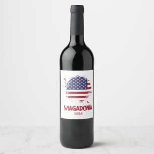 ETIQUETA PARA BOTELLA DE VINO MAGADONIA 2024