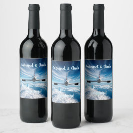 Etiqueta Para Botella De Vino Más allá del horizonte: Concordia desde atrás