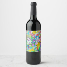 Etiqueta Para Botella De Vino Meadow Melody por Art-Sangria de Lydia
