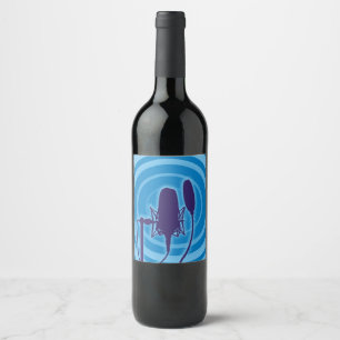 Etiqueta Para Botella De Vino Micrófono de estudio