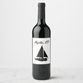 Etiqueta Para Botella De Vino Místico, CT