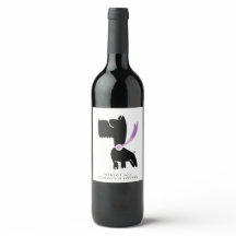 Mockup Scotty Dog Lover Personalizado Vinos