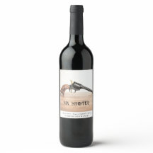 Mockup Six Shooter Personalizado Wine Labs