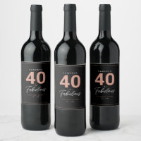 Moderno y sencillo 40 y fantástico servicio de vin