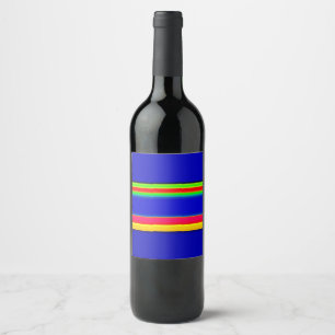 Etiqueta Para Botella De Vino motivo decorativo