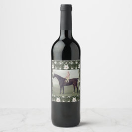 Etiqueta Para Botella De Vino Navidad