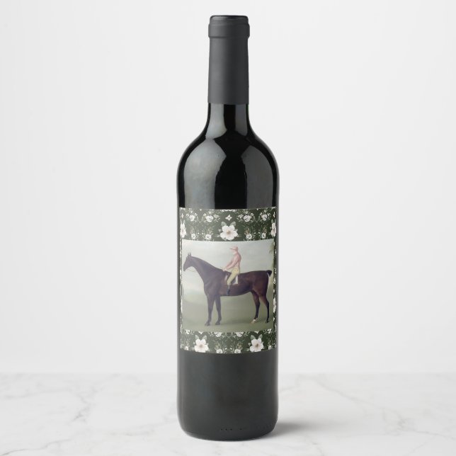 Etiqueta Para Botella De Vino Navidad  (Anverso)