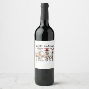 Etiqueta Para Botella De Vino navidad 2026,