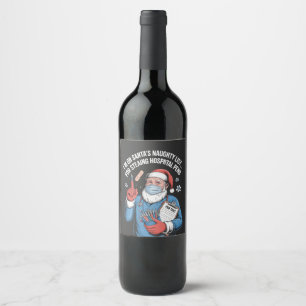Etiqueta Para Botella De Vino navidad 2026,