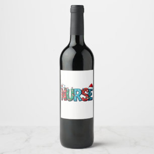 Etiqueta Para Botella De Vino navidades 2025,