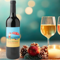 Navidades de playa Summer Santa Claus Personalizad
