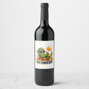 Etiqueta Para Botella De Vino ¡No pasa nada!