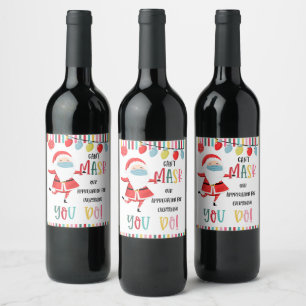 Etiqueta Para Botella De Vino no puedo ocultar nuestro aprecio por todo lo que h