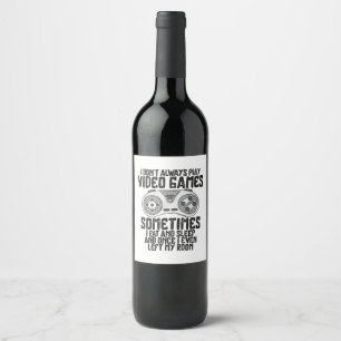 Etiqueta Para Botella De Vino No siempre juego videos juegos humor para juegos d