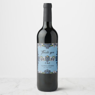 Etiqueta Para Botella De Vino Nudo celta