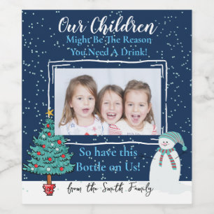 Etiqueta Para Botella De Vino Nuestros hijos pueden ser la razón por la que nece