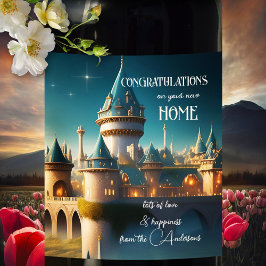 Etiqueta Para Botella De Vino Nuevo Castillo Inmobiliario