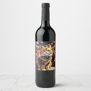 Etiqueta Para Botella De Vino Oktoberfest