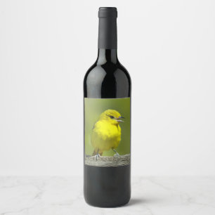 Etiqueta Para Botella De Vino Orchard Oriole - Foto original
