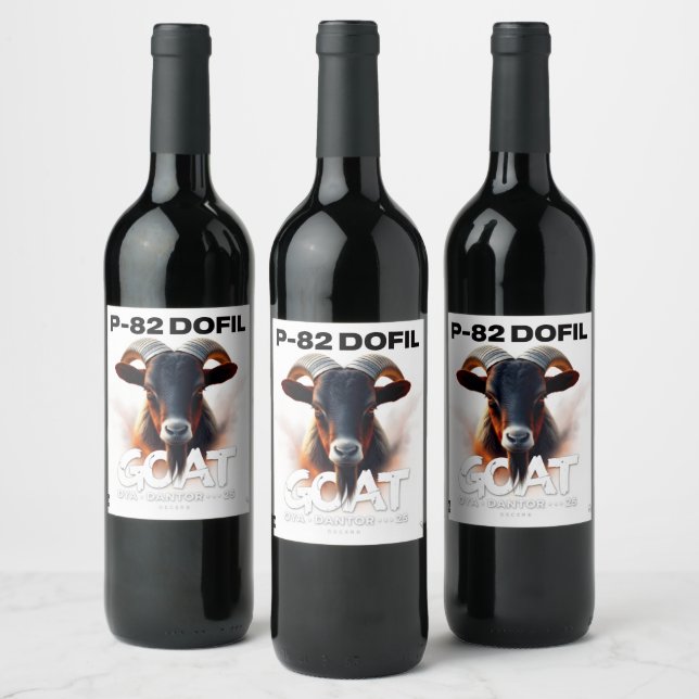 ETIQUETA PARA BOTELLA DE VINO P82-DOFIL (Botellas)