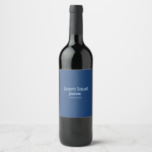 Etiqueta Para Botella De Vino padrino de boda despedida de soltera agregar nombr