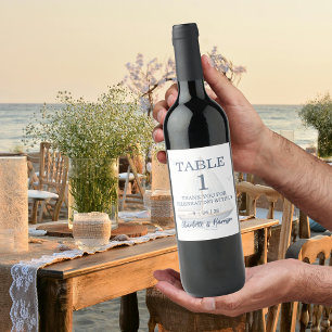 Etiqueta Para Botella De Vino Paisaje Marítimo Costero de Acuarela Moderna para 